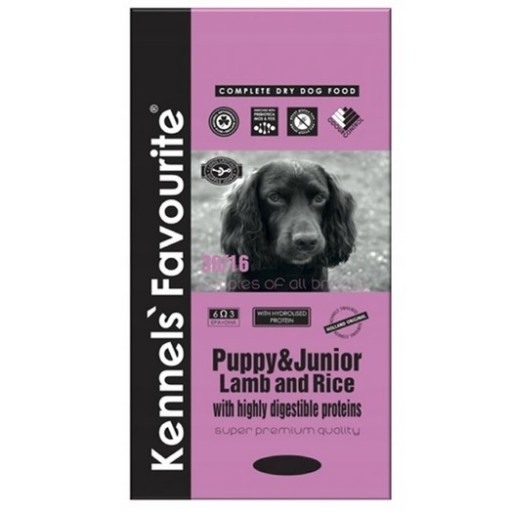 Sucha karma Kennels’ Favourite Puppy & Junior Lamb & Rice 20kg