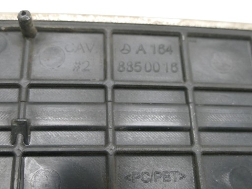 MERCEDES ML W164 lišta kufru záď CHROM A1648850065