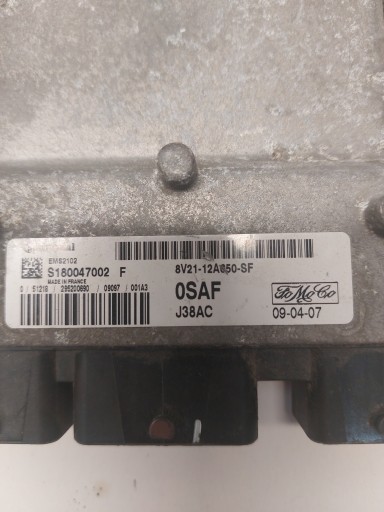 Centralina Motore FORD FIESTA ECU 8V21-12A650-SF