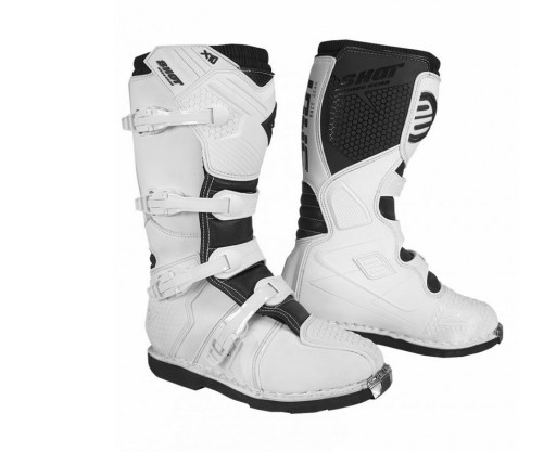Shot X10 білі 47 cross ендуро позашляхові черевики