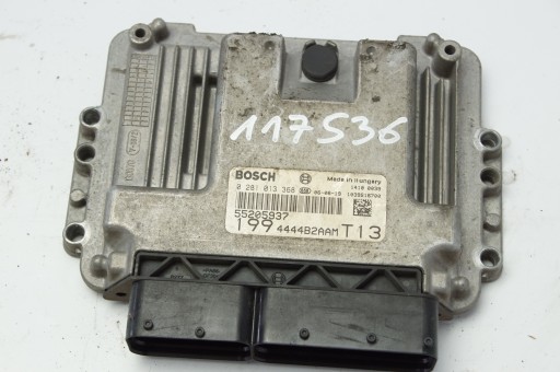 computer of the engine ECU 55205937 0281013368 FIAT GRANDE PUNTO II