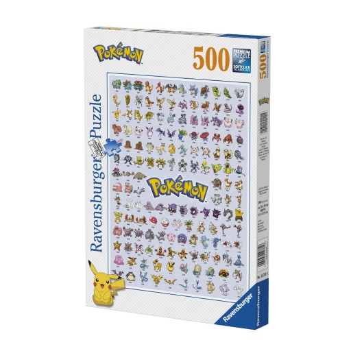 Puzzle Ravensburger Pokémon 500 ks.