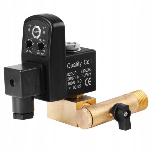 АВТОМАТИЧНИЙ ЗЛИВ КОНДЕНСАТУ ТАЙМЕР КЛАПАН 230В