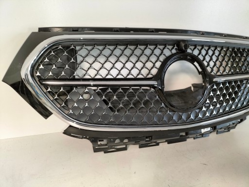 Grille/masque Grille Grille MERCEDES E KLASA W214 22- AMG LED SILVER DIAMOND