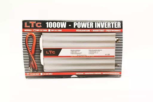 ПЕРЕТВОРЮВАЧ НАПРУГИ LTC 12/230 В 1000 Вт