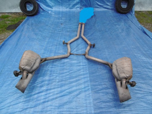 2194911100 2194911200 - Глушитель левый правый наконечник трубы CLS W219 3.0 CDI