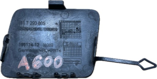 A600 BMW 3 GT F34 2013 - towing hook cap of a bumper front front 7293805