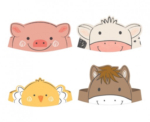 Шапочки на день народження Amscan 8 шт