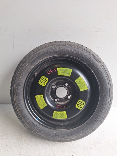 PEUGEOT 208 CITROEN C3 II wheel spare 125/80 R15 ET15