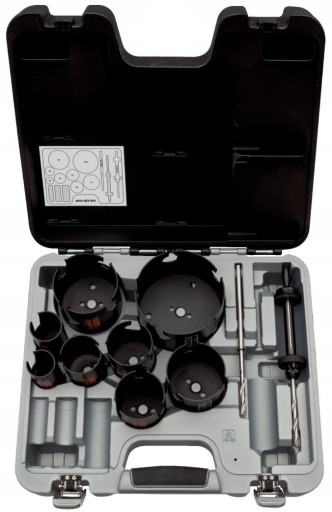 BAHCO 3833-SET-303 НАБОР КОРОНОЧНЫХ ПИЛ MULTI-CONS. 10е