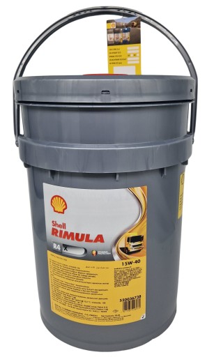 Моторное масло Shell Rimula 15w-40 R4X 20 л.