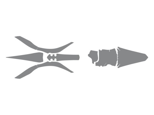 E5434 - BLACKBIRD ГРЯЗЬОВИЙ ШПОН KAWASAKI KXF250 21