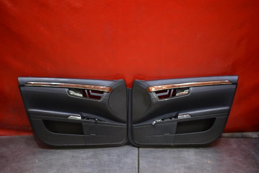 side side door KOMPLET SKORZANE EU MERCEDES s-class W221 LONG 05-09