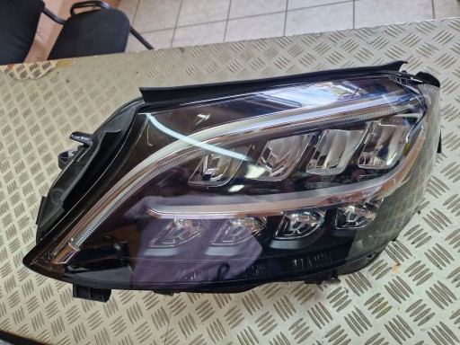 light left front FULL LED MERCEDES C-KLASA W205 LIFT 2018R->