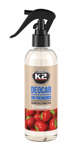 K2 DEOCAR освіжувач розпилювач полуниця-250мл