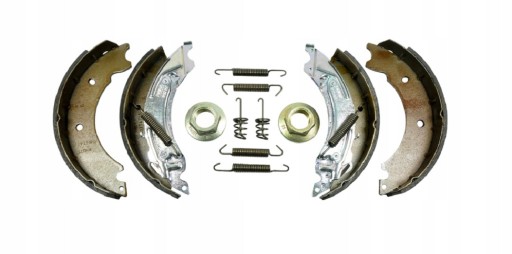 KK6287S - ГАЛЬМІВНІ КОЛОДКИ НАКЛАДКИ КОЛОДКИ ВІСЬ KNOTT 200X50