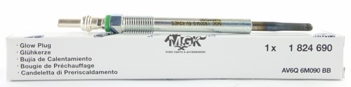 AV6Q6M090BB - Свічка розжарювання ford 1.5/1.6 sohc 2.0 дизель 4 шт.