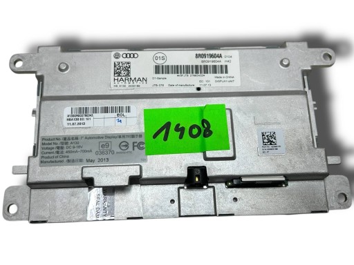 Bildschirm, MONITOR AUDI A5 8T LIFT 8R0919604A A4 b8 Q5 !J