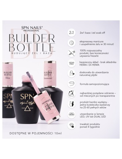 SPN Builder Bottle Cashmere 10ml