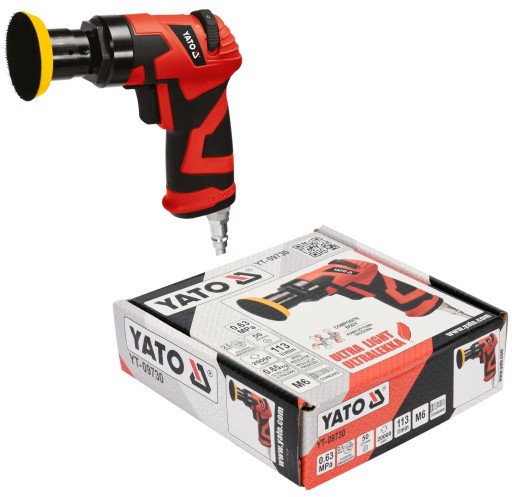 YATO ПНЕВМАТИЧНИЙ ЕКСЦЕНТРИЧНИЙ КОМПОЗИТНИЙ ШЛІФУВАЛЬНИЙ ВЕРСТАТ