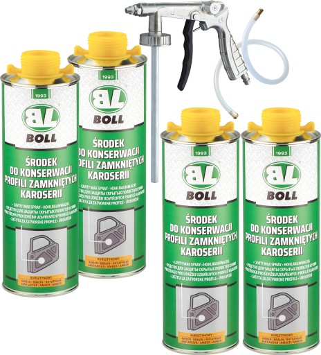 НАБОР ДЛЯ ОБСЛУЖИВАНИЯ ПРОФИЛЯ 4PCS BOLL + ПИСТОЛЕТ