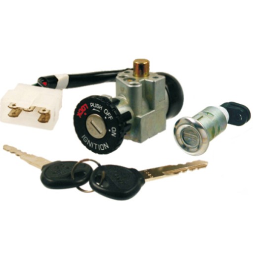 RMS246050720 - ЗАМОК ЗАПАЛЮВАННЯ + ЗАМОК КОРПУСУ KYMCO DINK 50-200 КОМПЛ. RMS