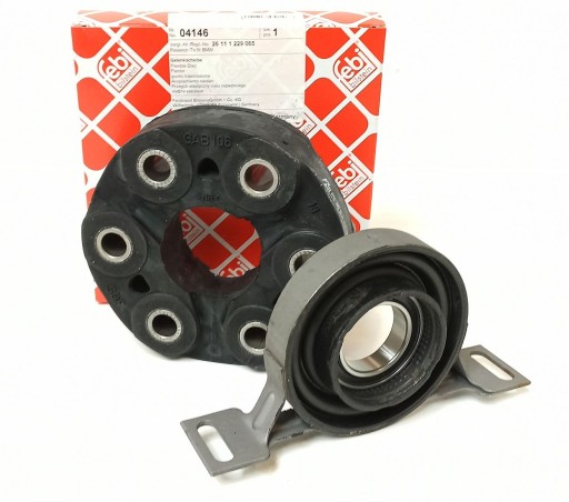 FEBLPO-005 - Муфта + опора вала Febi BMW E39 525D автомат