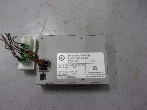 Модуль шлюза лифта mercedes r230 sl 500 a2305404445