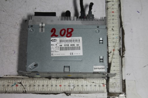 RADIO fabbrica 9801840680 PEUGEOT 208 e 12-19