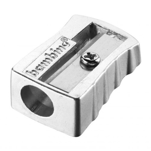 Точилка одинарна Bambino Відтінки сірого і сріблястого