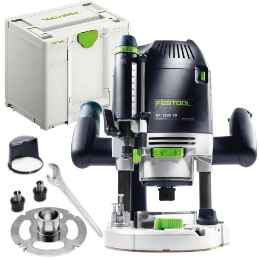 Festool POWERFUL OF2200 EB-PLUS ФРЕЗЕРНО-ФРЕЗЕРНЫЙ СТАНОК В КОМПЛЕКТЕ СИСТЕЙНЕРА