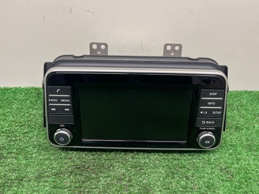 RADIO industrial Z WYSWIETLACZEM NISSAN MICRA K14 2591A5FA0B