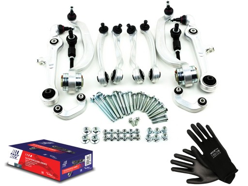 8E0 498 - Комплект передніх важелів управління AUDI A4 B6 B7