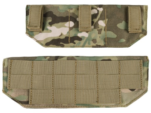 ПАНЕЛЬ MOLLE 8ПОЛІВ, ЗНАШЕНА НА РЕМЕНІ MULTICAM