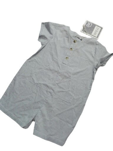 Дитячий повзунок Wheat 74 синій