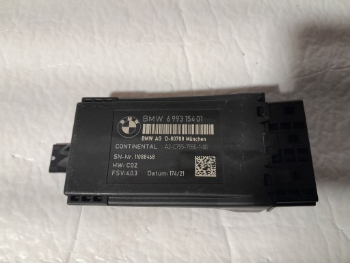 BMW 7' G11 LCI module control unit seat 6993154