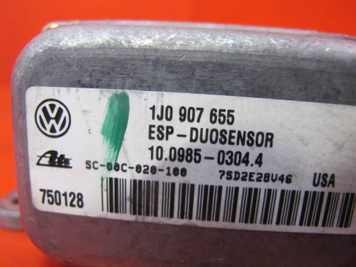 AUDI A3 8L LIFT 99- SEAT SKODA VW sensor SENSOR module ESP 1J0907655