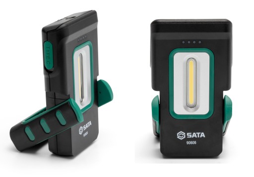 АККУМУЛЯТОРНАЯ РАБОЧАЯ ЛАМПА МАГНИТ МОЩНЫЙ 3W SATA