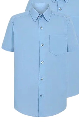 GEORGE koszula niebieska wizytowa PLUS FIT 146-152