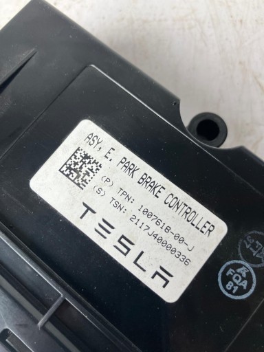 modul řídící jednotka elektrická brzda TESLA MODEL S 1007618-00