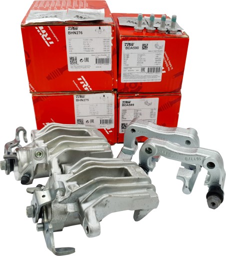 BHN275 - Гальмівні супорти + хомут задній P + L для AUDI A3 8L