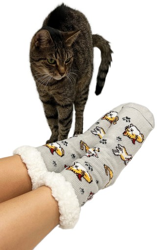 Ponožky protišmykové v mačkách