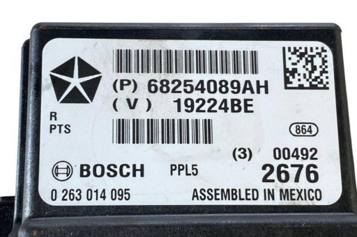 Модуль pdc jeep grand cherokee iv (wk, wk2) 68254089ah 5.7l бензин 268kw