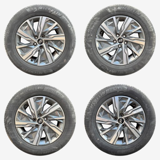 disky kola gumy HYUNDAI TUCSON IV MICHELIN 215/65/17" 4MM letne