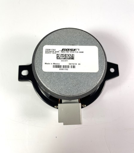 Chevrolet Camaro speaker of the dashboard centralny BOSE 2016+