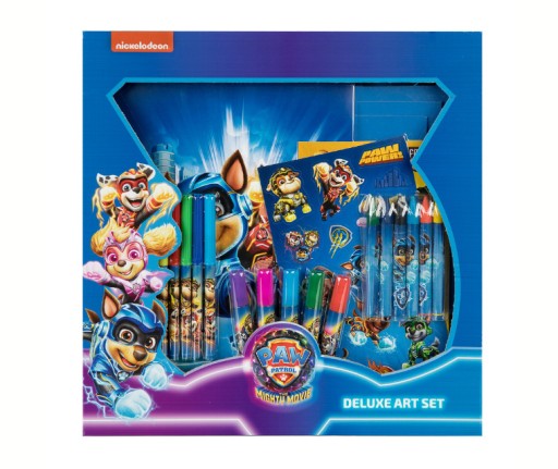 Книжка-розмальовка, маркери, наклейки, фільм «Щенячий патруль 2».