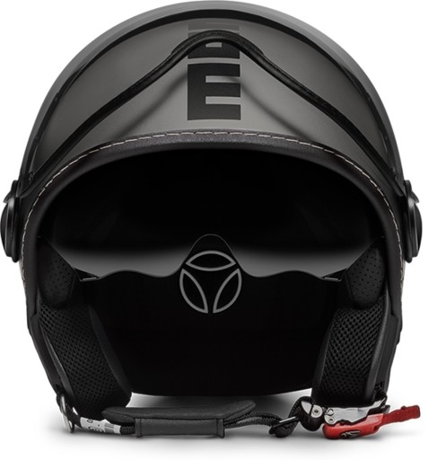 MOMO DESIGN FGTR Evo Titanium/Bl XS Открытый шлем