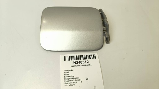 Tankklappe des Kraftstoffsbehälters SREBRNA AUDI A8 D2
