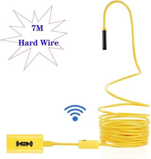 Эндоскоп 1200p HD 7M Hard line Android / iOS tele