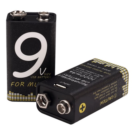 Акумулятор 9V AUDIO для USB 1000 mAh J 6AM6 MN1604
